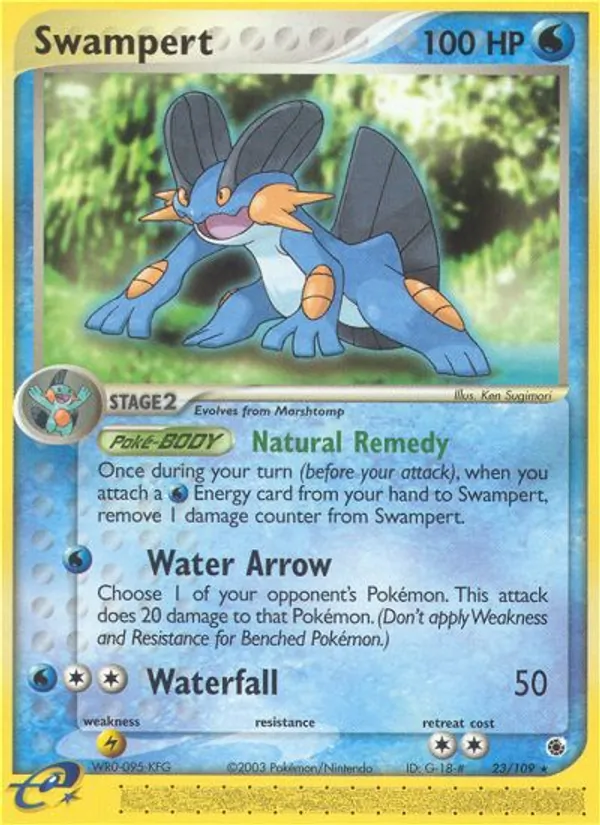 23-RH Swampert – Ruby & Sapphire