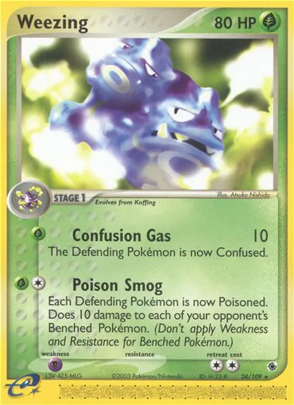 24-RH Weezing – Ruby & Sapphire