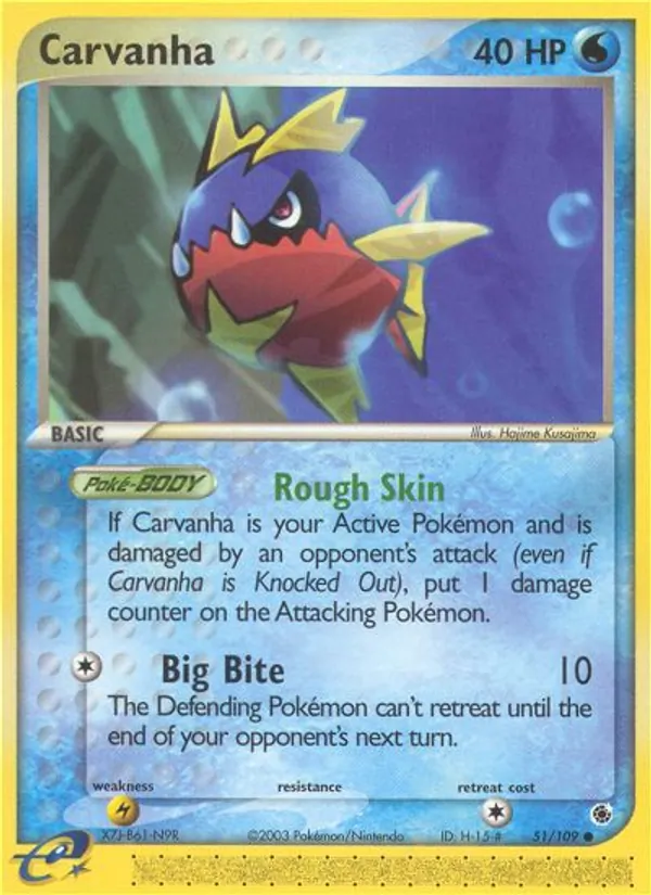 51-RH Carvanha – Ruby & Sapphire