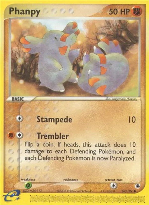 62-RH Phanpy – Ruby & Sapphire