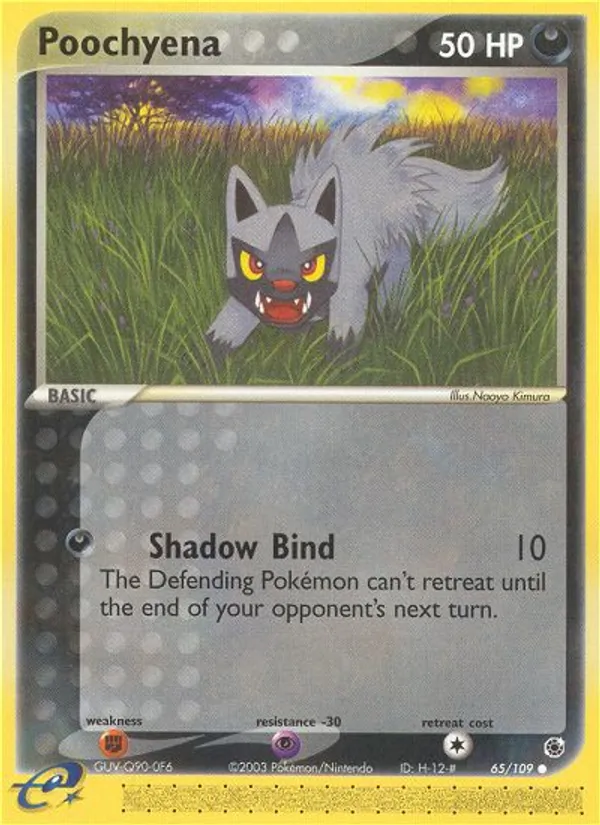 65-RH Poochyena – Ruby & Sapphire