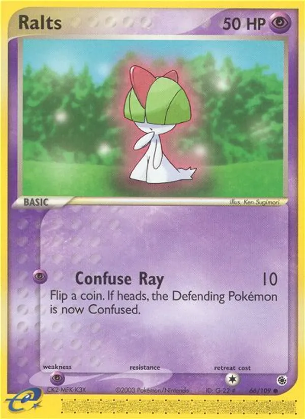 66-RH Ralts – Ruby & Sapphire