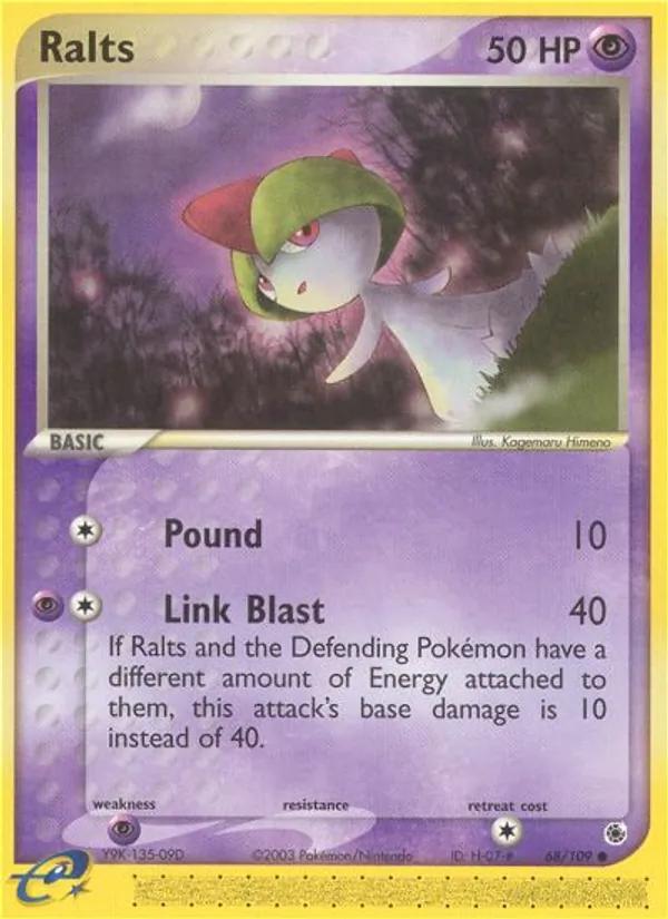 68-RH Ralts – Ruby & Sapphire