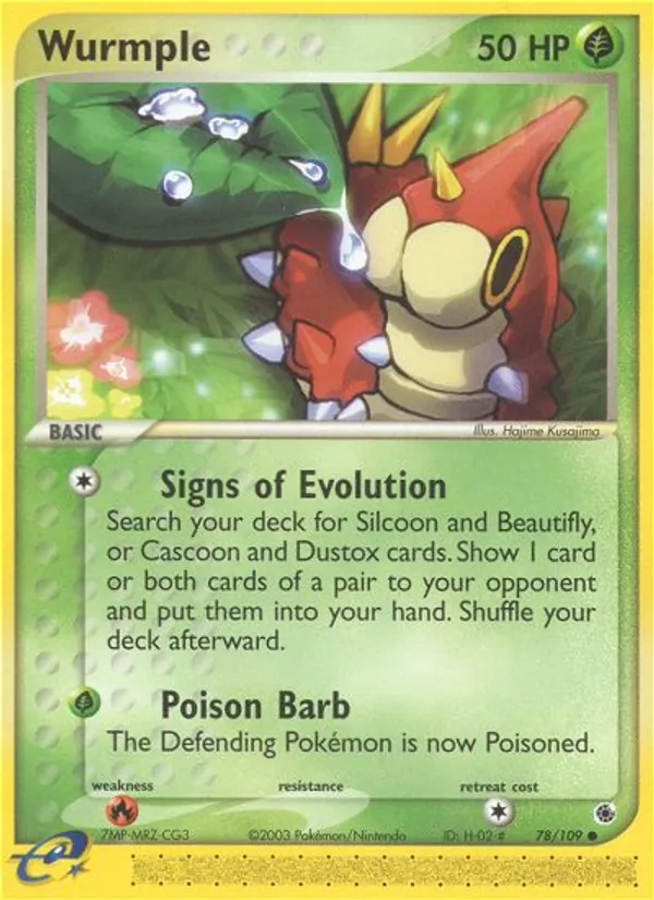78-RH Wurmple – Ruby & Sapphire