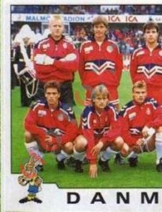 217 Team – UEFA Euro Sweden 1992 Panini