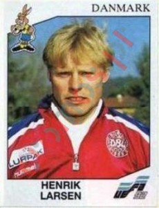 224 Henrik Larsen – UEFA Euro Sweden 1992 Panini