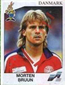 228 Morten Bruun – UEFA Euro Sweden 1992 Panini