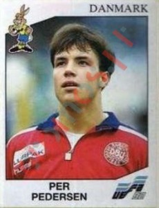 229 Per Pedersen – UEFA Euro Sweden 1992 Panini