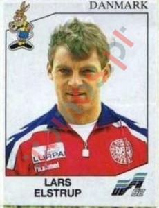 230 Lars Elstrup – UEFA Euro Sweden 1992 Panini
