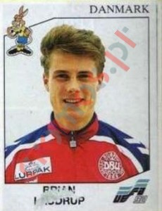 233 Brian Laudrup – UEFA Euro Sweden 1992 Panini