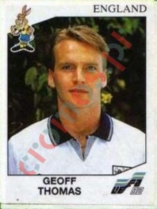 107 Geoff Thomas – UEFA Euro Sweden 1992 Panini