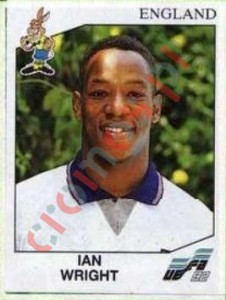 112 Ian Wright – UEFA Euro Sweden 1992 Panini