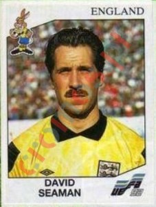 94 David Seaman – UEFA Euro Sweden 1992 Panini