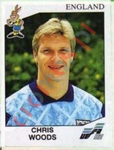 95 Chris Woods – UEFA Euro Sweden 1992 Panini