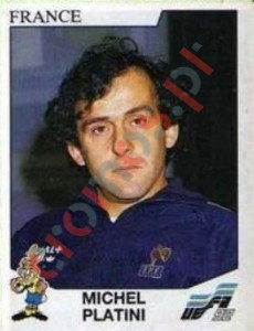 43 Michel Platini – UEFA Euro Sweden 1992 Panini