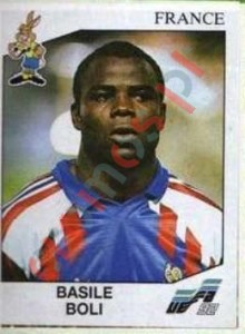 50 Basile Boli – UEFA Euro Sweden 1992 Panini