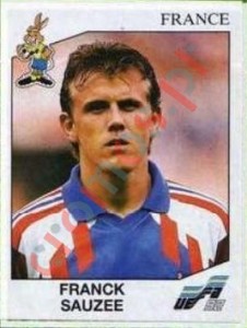 52 Franck Sauzee – UEFA Euro Sweden 1992 Panini