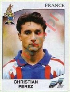 53 Christian Perez – UEFA Euro Sweden 1992 Panini