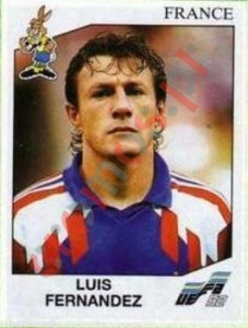 55 Luis Fernandez – UEFA Euro Sweden 1992 Panini