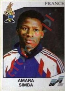 59 Amara Simba – UEFA Euro Sweden 1992 Panini