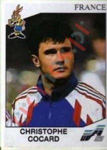 63 Christophe Cocard – UEFA Euro Sweden 1992 Panini