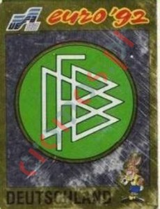 192 Emblem – UEFA Euro Sweden 1992 Panini