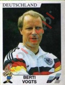 193 Berti Vogts – UEFA Euro Sweden 1992 Panini