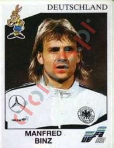 197 Manfred Binz – UEFA Euro Sweden 1992 Panini