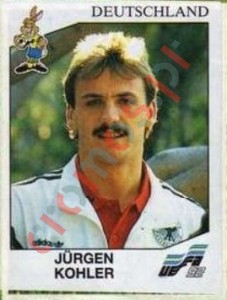 200 Jurgen Kohler – UEFA Euro Sweden 1992 Panini