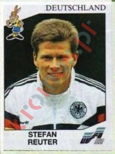202 Stefan Reuter – UEFA Euro Sweden 1992 Panini