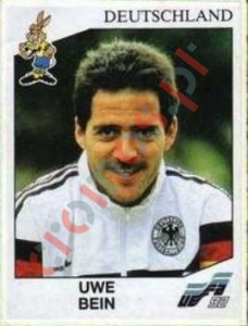 203 Uwe Bein – UEFA Euro Sweden 1992 Panini