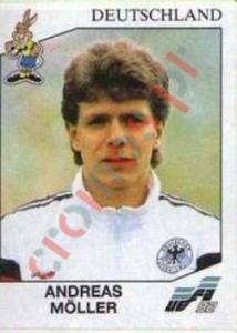 208 Andreas Moller – UEFA Euro Sweden 1992 Panini