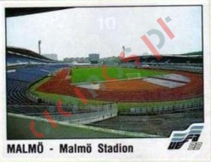 10 Malmo - Malmo Stadion – UEFA Euro Sweden 1992 Panini