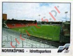 13 Norrkoping - Idrottsparken – UEFA Euro Sweden 1992 Panini