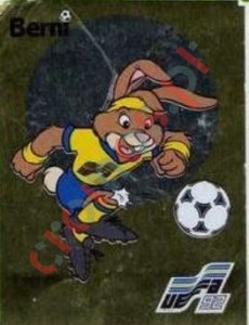 2 Official Mascot – UEFA Euro Sweden 1992 Panini