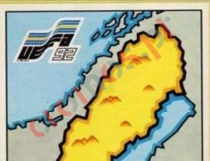 4 Euro 92 Map
1 – UEFA Euro Sweden 1992 Panini