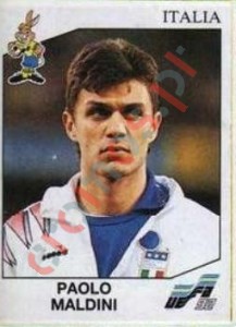 240 Paolo Maldini – UEFA Euro Sweden 1992 Panini