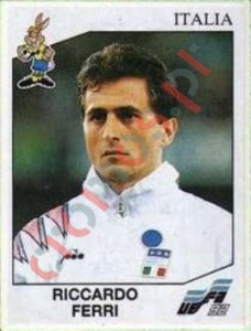 242 Riccardo Ferri – UEFA Euro Sweden 1992 Panini