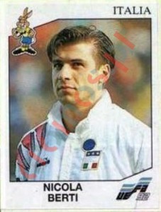 245 Nicola Berti – UEFA Euro Sweden 1992 Panini