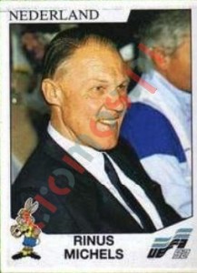 118 Rinus Michels – UEFA Euro Sweden 1992 Panini