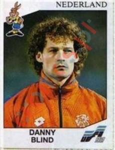 124 Danny Blind – UEFA Euro Sweden 1992 Panini