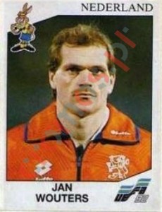 126 Jan Wouters – UEFA Euro Sweden 1992 Panini