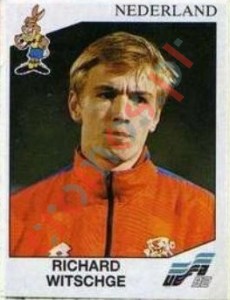 128 Richard Witschge – UEFA Euro Sweden 1992 Panini