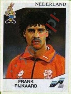 129 Frank Rijkaard – UEFA Euro Sweden 1992 Panini