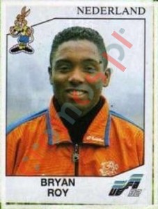 136 Bryan Roy – UEFA Euro Sweden 1992 Panini