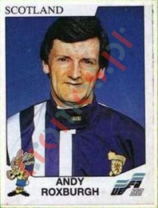 143 Andy Roxburgh – UEFA Euro Sweden 1992 Panini