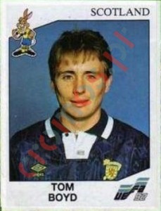 152 Tom Boyd – UEFA Euro Sweden 1992 Panini