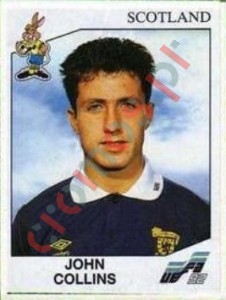 153 John Collins – UEFA Euro Sweden 1992 Panini