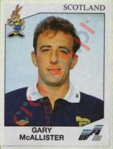 154 Gary Mcallister – UEFA Euro Sweden 1992 Panini