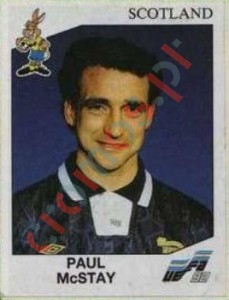 156 Paul Mcstay – UEFA Euro Sweden 1992 Panini